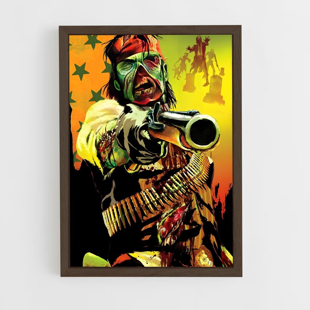 Poster L'Héritier de la Mort – affiche Red Dead Redemption (vue 5)